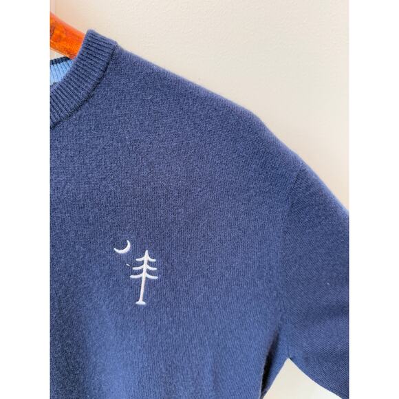 ONLY ONE ONLINE -Men’s Greyson Crew-Neck Cashmere Sweater Size M - Picture 5 of 11